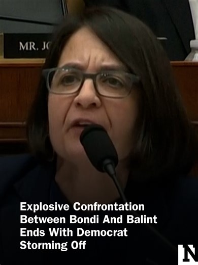 Tense Exchange Between Pam Bondi and Rep. Becca Balint
