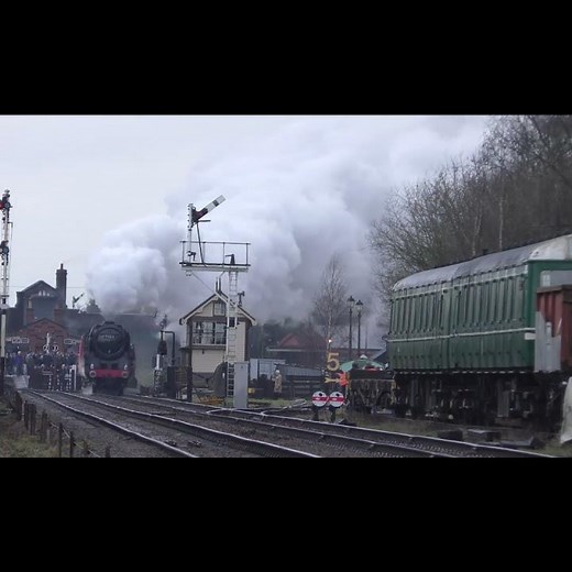 BR Standard Class 7 - 70013 - 'Oliver Cromwell' - Great Central Railway #steam #steamlocomotive