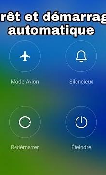 Programmer votre smartphone Android pour s'arrêter ( éteindre) et démarrer automatiquement 2021
