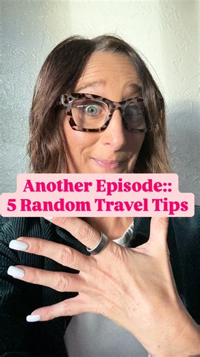 ✈️Another episode of 5 Random Travel Tips 🤗 What would #6 be for you? ✈️ Travel Tips from that Pilot Wife Lady ✈️ Travel Well • Travel Light • Travel in Style | A Glimpse of Good
