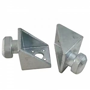 [Hot Item] Heavy-Duty Galvanized Steel Twist Locks for Shipping Containers