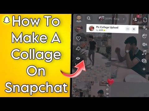 How To Make A Collage On Snapchat || Android/iOS