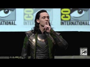 Tom Hiddleston as Loki at the 2013 Comic Con