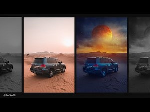 Car Fantasy View Photoshop Tutorial Editing