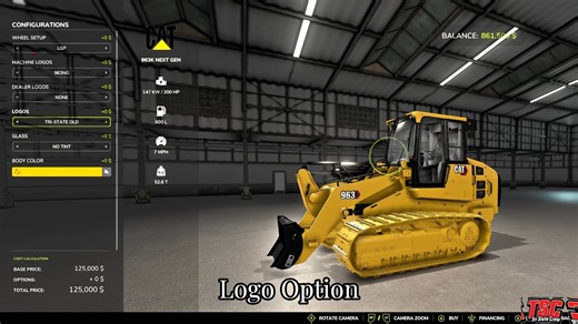 Our Cat 936 Track Loader has been released to Foremans For FS22 and FS25. Our Links: Patreon: patreon.com/Tri_State_Crew Discord: https://discord.gg/tristatecrew LinkTree: https://linktr.ee/TriStateCrew Itch: https://tri-state-crew.itch.io/ Giants Partner Code: TRISTATECREW | Tri-State Crew