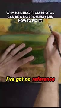 4.2K views · 41 reactions | Ever tried painting from a photo and felt like something was just… off? That’s because photos can limit your creativity and hinder the true essence of what you're trying to capture. Without a reference photo this time, it’s all about tapping into your imagination and instinct, leading to a more authentic and expressive artwork. #ArtisticFreedom #PaintingTips #CreativityUnleashed #ArtInspiration #ExpressYourself | Paint with Kevin | Facebook