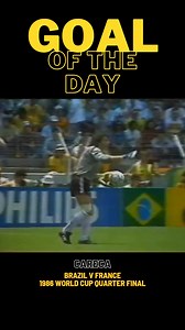 622K views · 10K reactions | 1986 World Cup Quarter Final Brazil v France #brazil #france #careca #1986WorldCup #motd #GoalOfTheDay #greatgoal #brasil | Football in the 70s and 80s | Facebook