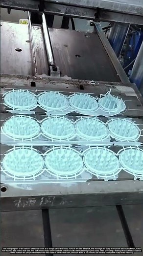 flexible silicone shampoo comb