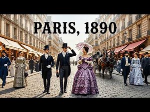 What a 4-day stay in Paris was like in 1890 (AI reconstruction)