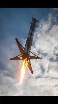 Why Rockets Land Backwards (It's Actually Brilliant) #spacex #science #engineering