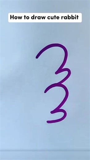 192K views · 1.3K reactions | Easy tricks to draw a cute rabbit #artwork #drawingideas #fbreelsvideo #fbreels | Nica Aguilar | Facebook