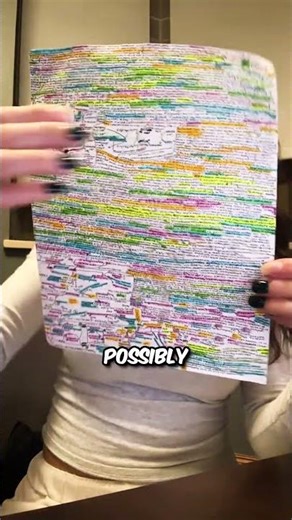 This girl had to take an insanely difficult exam