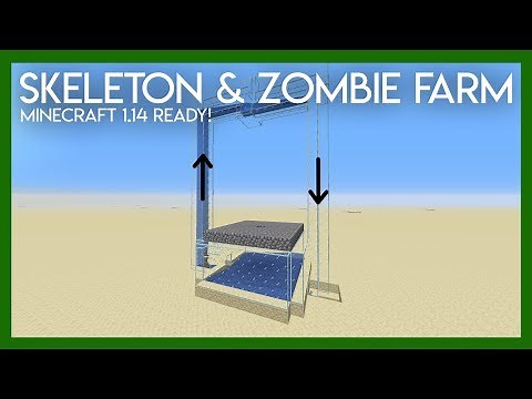 EASY Zombie/Skeleton Farm Tutorial! (Works in 1.20!)