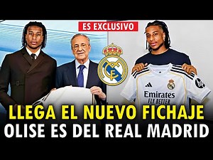 IT'S OFFICIAL! OLISE IS A REAL MADRID PLAYER! HE'S SIGNED! REAL MADRID NEWS!