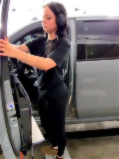 Everyone thinks window tint is about laying film… Wrong. It’s about getting the glass surgically clean — a skill that takes hundreds of windows to master. Our tint apprentice Alaina Rivers has been absolutely locked in, and now it’s a full-on competition for the cleanest window in the shop 😏 And here’s the best part: our customers win with cleaner installs, fewer imperfections, longer-lasting tint, and results that still look flawless years down the road. #AllTheDetailsLLC #WindowTint #CeramicT