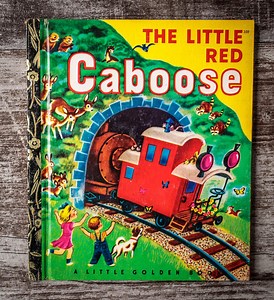 1972 Vintage Little Golden Book – the Little Red Caboose | Classic Children’s Train Storybook Collectible - Etsy UK