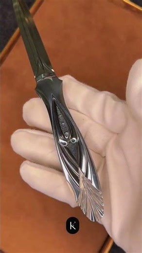 How a stainless steel forged handmade freak looks like after manufacturing ??