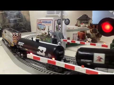 Maintenance on the BNSF and Running the Model Train