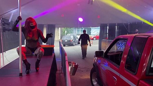 Oregon strip club pivots to strip drive-through and food delivery service