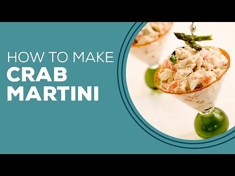Blast from the Past: Crab Martini Recipe | Seafood Appetizer Ideas | Crab Salad Recipes