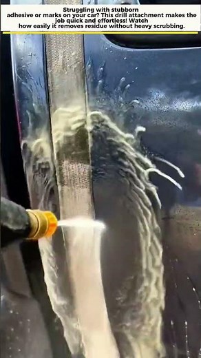 Remove Car Adhesive & Scratches Fast with This Drill Tool!