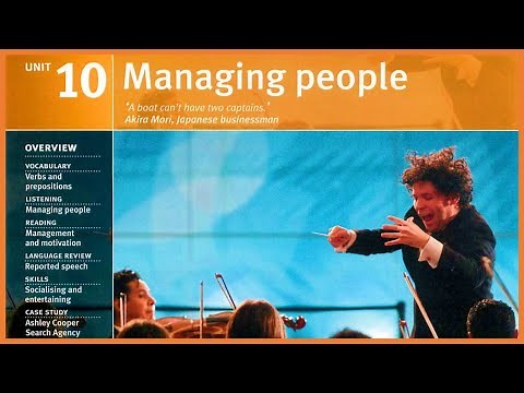 Market Leader Pre-intermediate | Unit 10: MANAGING PEOPLE | Business English | Tiếng Anh Thương Mại