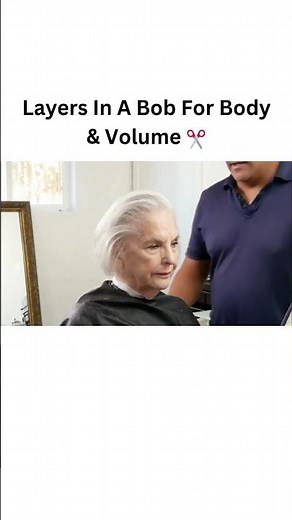 How To Cut A Bob With Layers For Volume ✂️ | Step-By-Step Women’s Haircut Tutorial