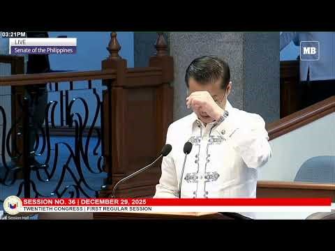 LIVE: Senate ratifies 2026 national budget | Dec. 29