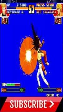 KOF '97 Plus Hack 🔥 Team Kyo vs Team Yuri | Epic Clash! #shorts