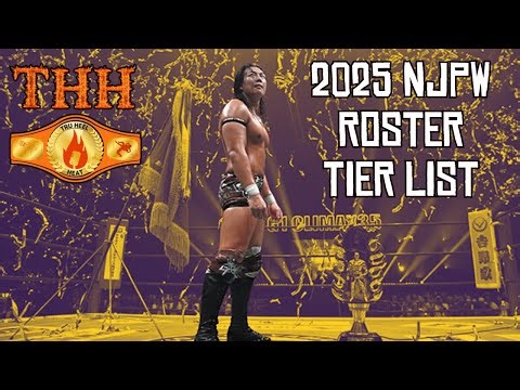 NJPW Roster 2025 Tier List - Tanahashi, Zack Sabre Jr., Takeshita, Tsuji, Kidd, Goto & More!