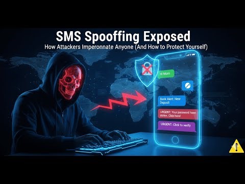 SMS Spoofing Exposed: How Attackers Impersonate Anyone (And How to Protect Yourself)