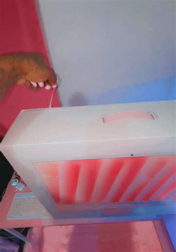 Unboxing My Pink iMac: Setup & First Impressions