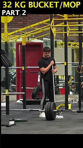 "Your Weight Isn’t Heavy" -ANATOLY Lifted It With ONE Hand, Then Gave Them a 32 KG Mop and Bucket №2