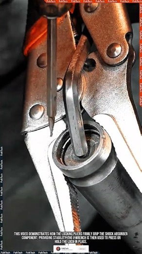 Locking Pliers Tool: L Wrench Shock Absorber Lock Innovation #tool #tools #innovation