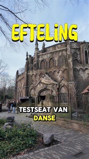 DO YOU FIT IN Danse Macabre?! 🎻💀🐈‍⬛ Test seat at Efteling #efteling #dansemacabre #shorts