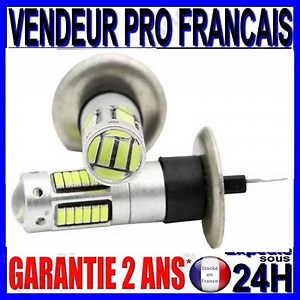 H1 LED Bulb 30 SMD White Xenon 6000K For Fog Lights 12V | eBay