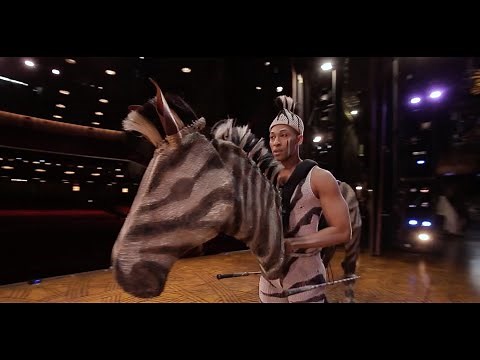 ZEBRA from "Circle of Life" - THE LION KING