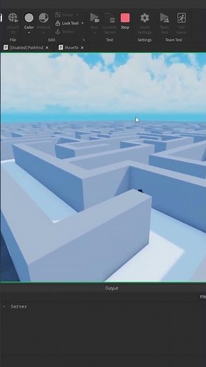 How to use PATHFINDING in ROBLOX STUDIO #shorts #shortvideo #roblox #robloxstudio #coding #scripting