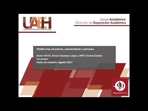 Plataformas educativas, características y ejemplos