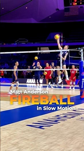 Matt Anderson FIREBALL in Slow Motion