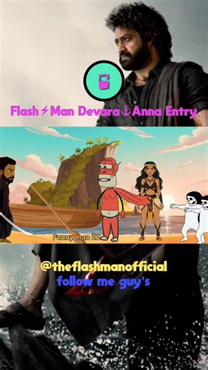 The Flash⚡Man on Instagram: "The Flash⚡Man vs Devara⚓Anna [ Mawa Full Episodes ] Link In My Bio . . #flashman #comedy #funnyvideos #viral #viralvideos"
