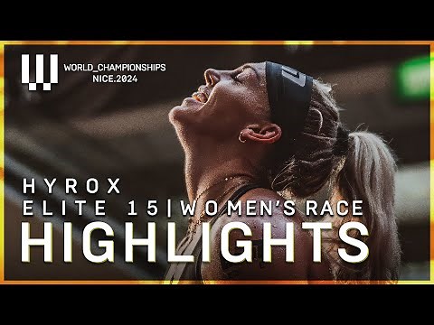 FINALLY CHAMPION 💪 | HYROX ELITE 15 Women's Highlights | The World Series of Fitness Racing