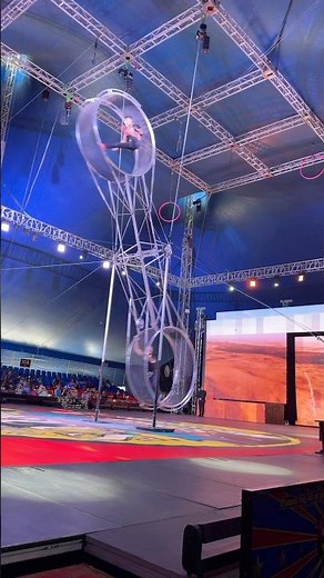 🔥 Airborne on the Wheel of Death 🎪 | Garden Bros Circus