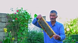 A Day with Azerbaijani Beekeepers: Harvesting Honey & Baking