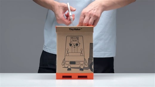 TinyMaker 掌上3D打印机开箱和首次打印