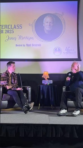 24, Twin Peaks and Space Above & Beyond James Morrison at the 7th YVFF! #hollywood #masterclass