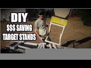 How to DIY (Do It Yourself) Budget Target Stands! Bonus What to Hang Steel Targets With 😉