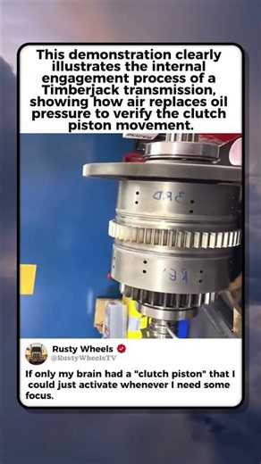 CLUTCH PISTON TESTING WITH AIR PRESSURE