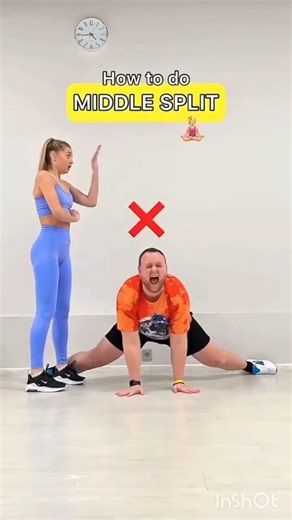 How to do middle split 😲#shorts #motivation #yoga