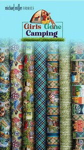 Step back in time with Girls Gone Camping – part of the Michael Miller Fabrics September 2025 release. Inspired by vintage Americana and retro pin-up style, this playful collection captures the charm of pitching tents, cooking by the fire, and enjoying life under the stars. Perfect for nostalgic quilts, fun home décor, and projects that celebrate adventure with a twist of style. Visit MichaelMillerFabrics.com to explore all of the September collections.⁠ #GirlsGoneCamping #MichaelMillerFabrics #